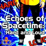Colorful cover art showing dark pants, yellow-orangy shirt, words hard and loud, and BPMstr (Luke Kelvin) official infinity trademark EDM logo